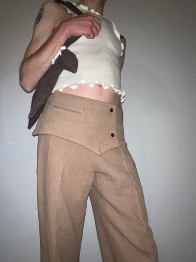 ikoda pants wet earth-Snake Divine-APOC STORE