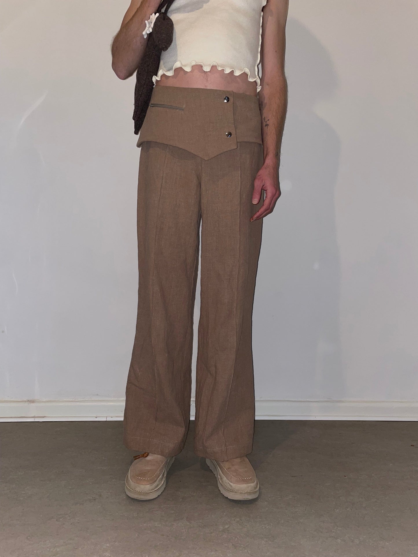ikoda pants wet earth-Snake Divine-APOC STORE