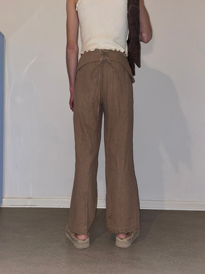 ikoda pants wet earth-Snake Divine-APOC STORE
