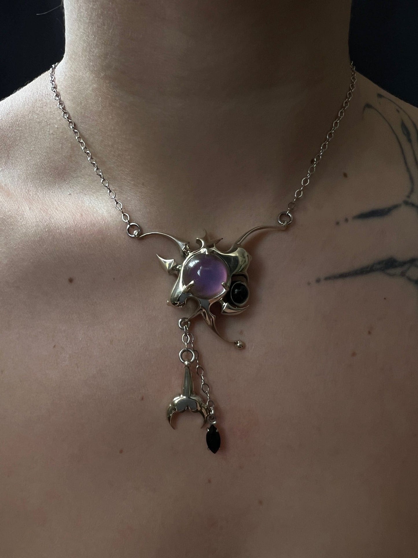 The Deep I Spiritual Necklace-This Shit Blinks-APOC STORE