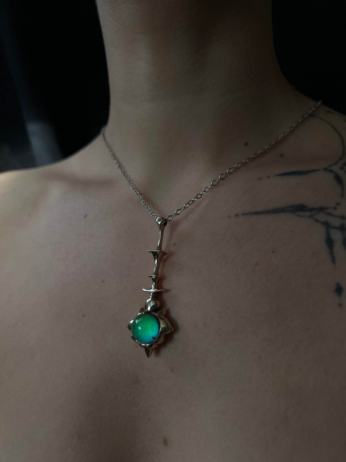 The Deep I long necklace-This Shit Blinks-APOC STORE