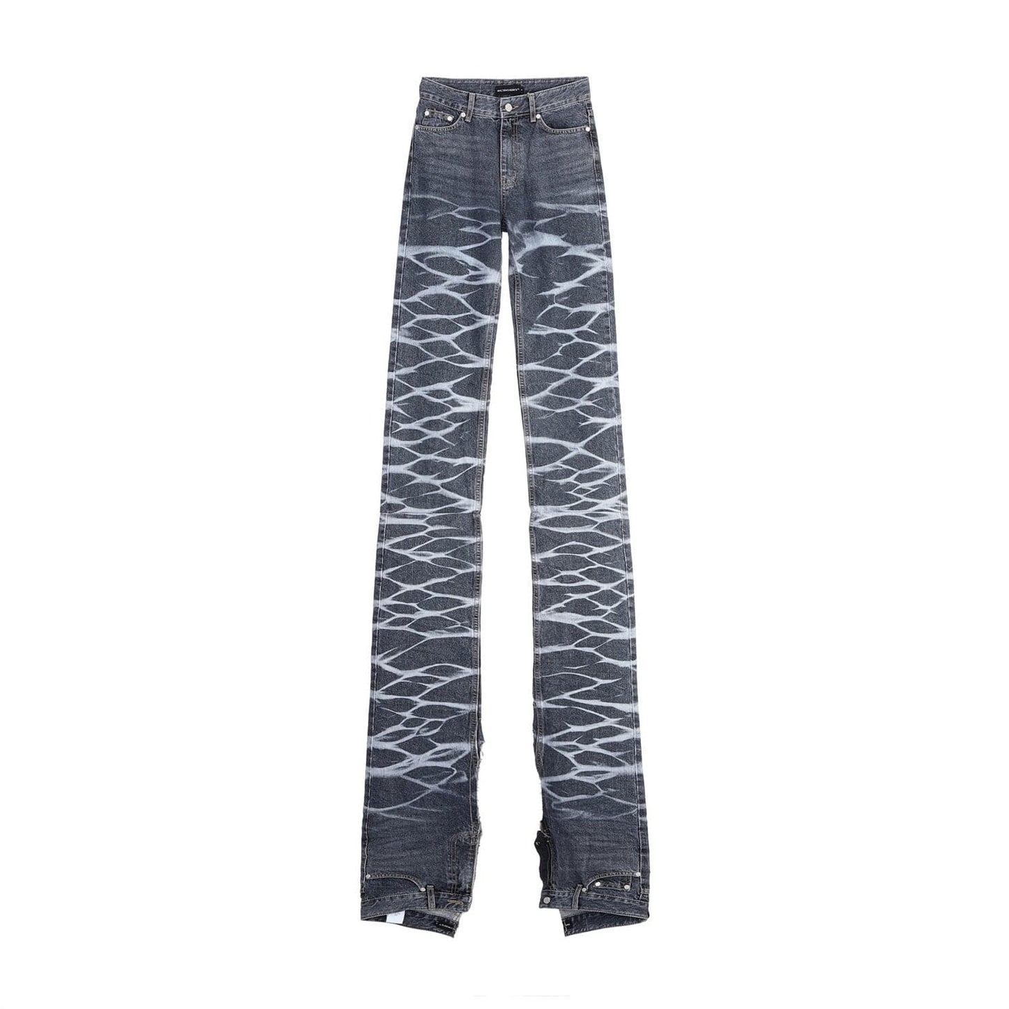 surgery yoonseul long length double jeans 'blue'-Surgery-APOC STORE