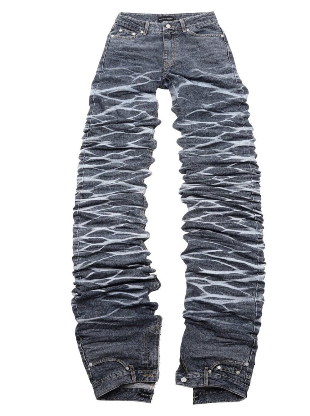 surgery yoonseul long length double jeans 'blue'-Surgery-APOC STORE