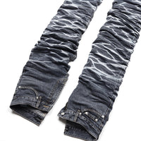 surgery yoonseul long length double jeans 'blue'-Surgery-APOC STORE