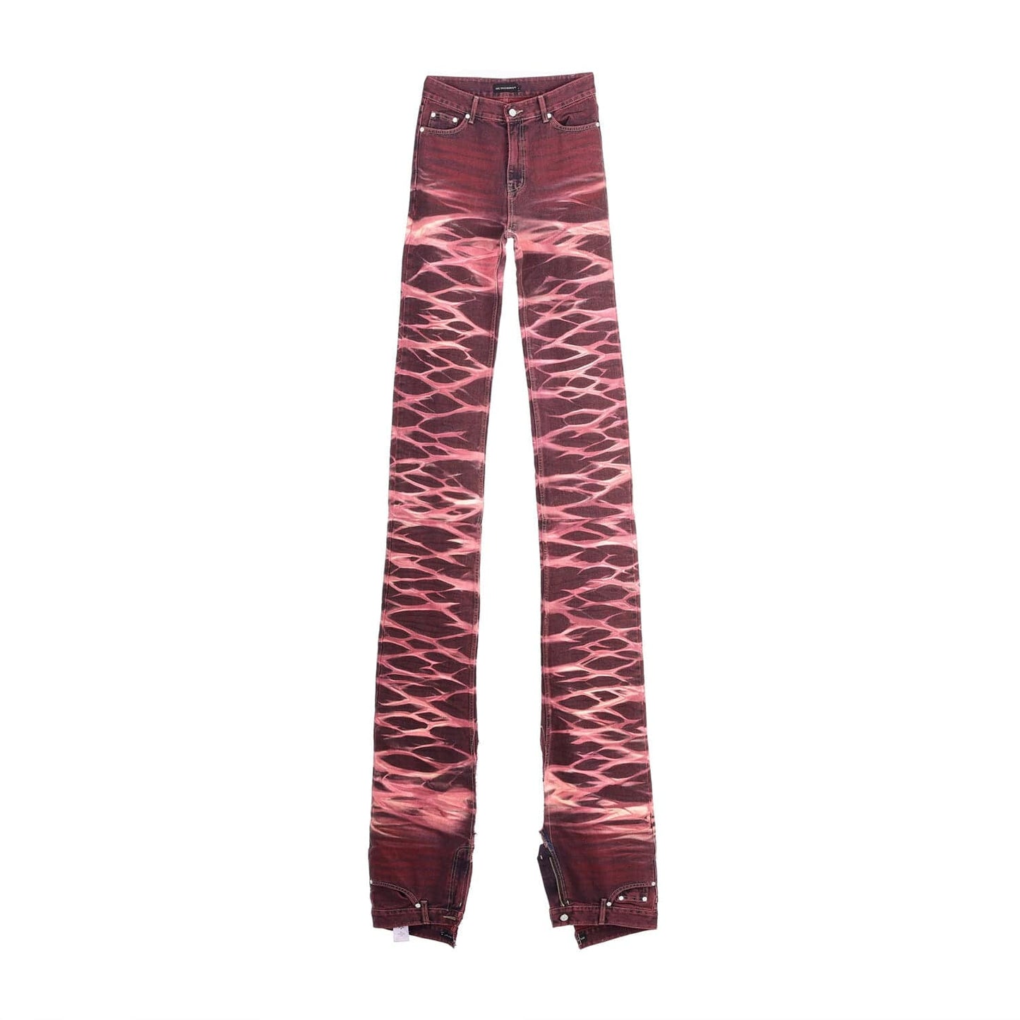 surgery yoonseul long length double jeans 'flame'-Surgery-APOC STORE