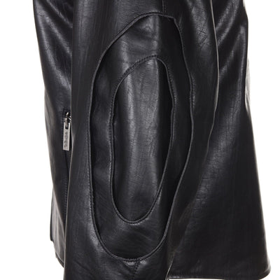 surgery stratum leather rider jacket 'black'-Surgery-APOC STORE