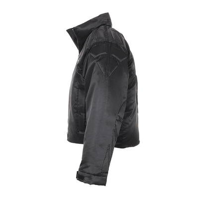 surgery biker embossing puffer jacket 'black'-Surgery-APOC STORE