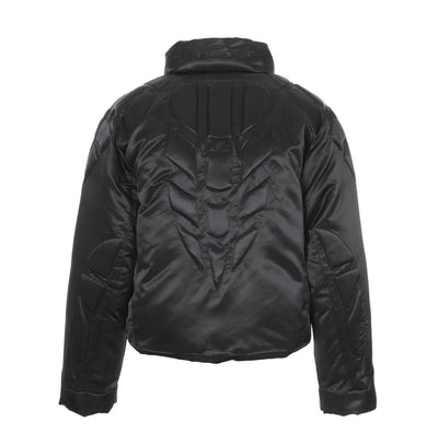 surgery biker embossing puffer jacket 'black'-Surgery-APOC STORE