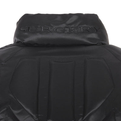 surgery biker embossing puffer jacket 'black'-Surgery-APOC STORE