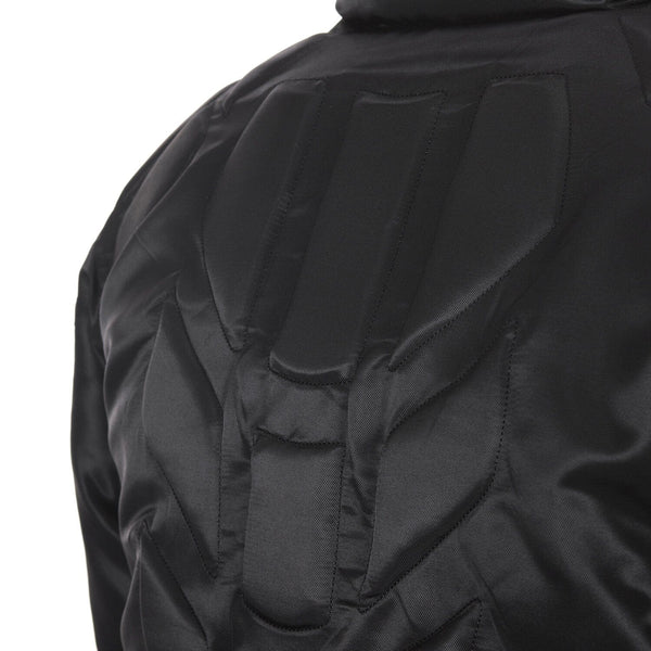 surgery biker embossing puffer jacket 'black'-Surgery-APOC STORE