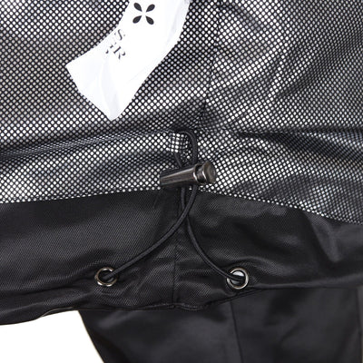 surgery biker embossing puffer jacket 'black'-Surgery-APOC STORE