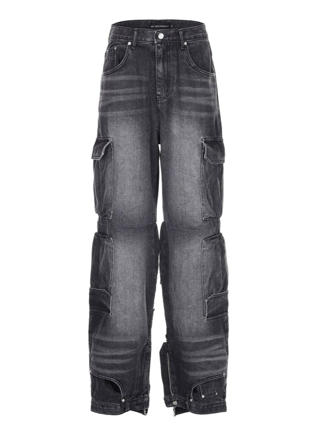 Surgery surgery cargo double jeans 