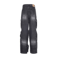 surgery cargo double jeans 'black denim'-Surgery-APOC STORE