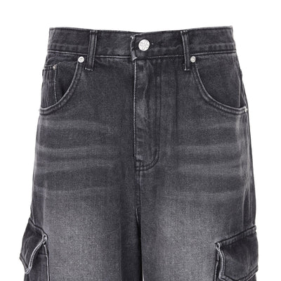 surgery cargo double jeans 'black denim'-Surgery-APOC STORE