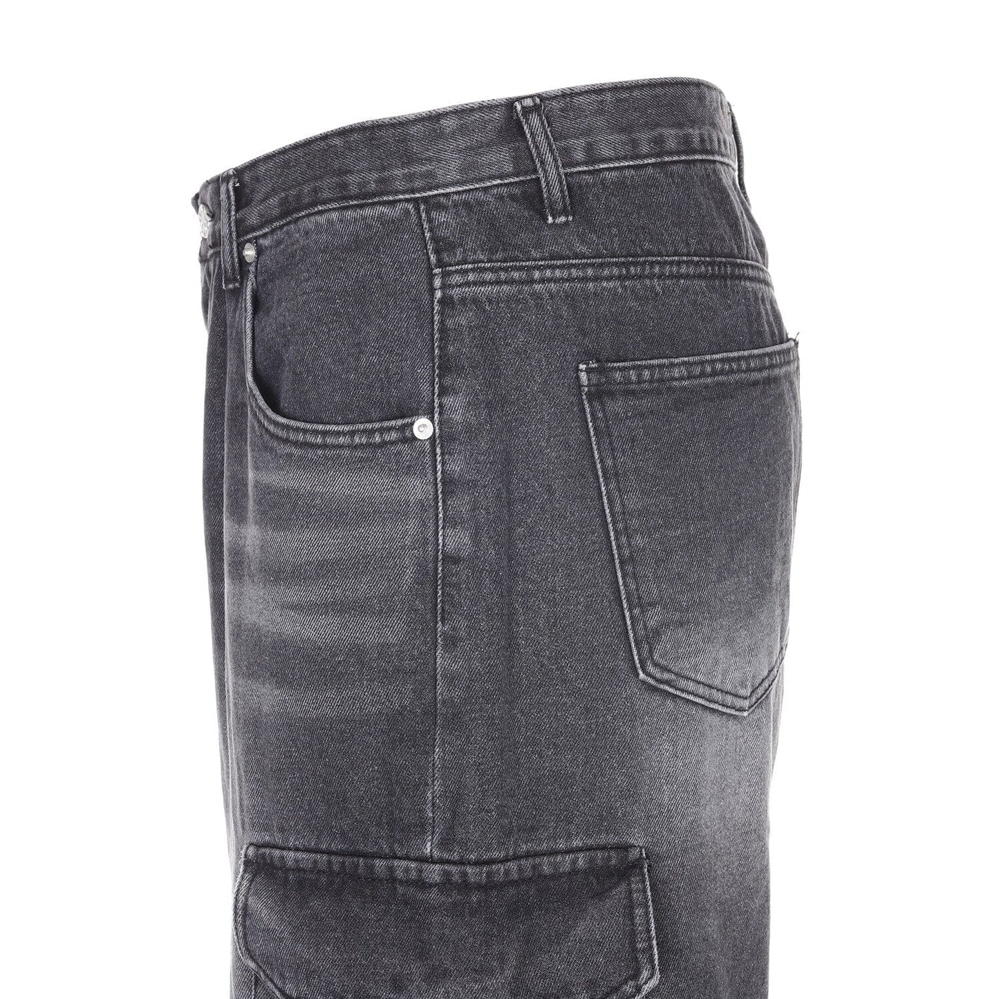 surgery cargo double jeans 'black denim'-Surgery-APOC STORE