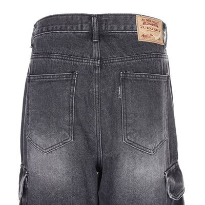 surgery cargo double jeans 'black denim'-Surgery-APOC STORE