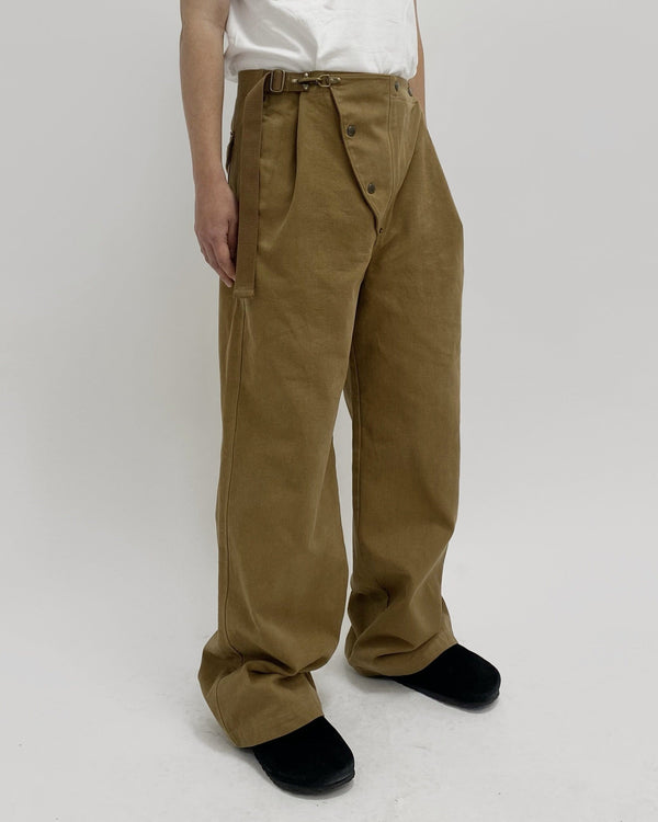 ADJUSTABLE FIREFIGHTER PANTS BROWN-EGNARTS-APOC STORE