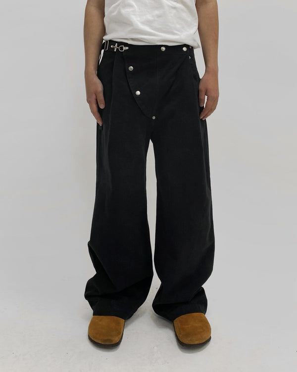 ADJUSTABLE FIREFIGHTER PANTS BLACK-EGNARTS-APOC STORE