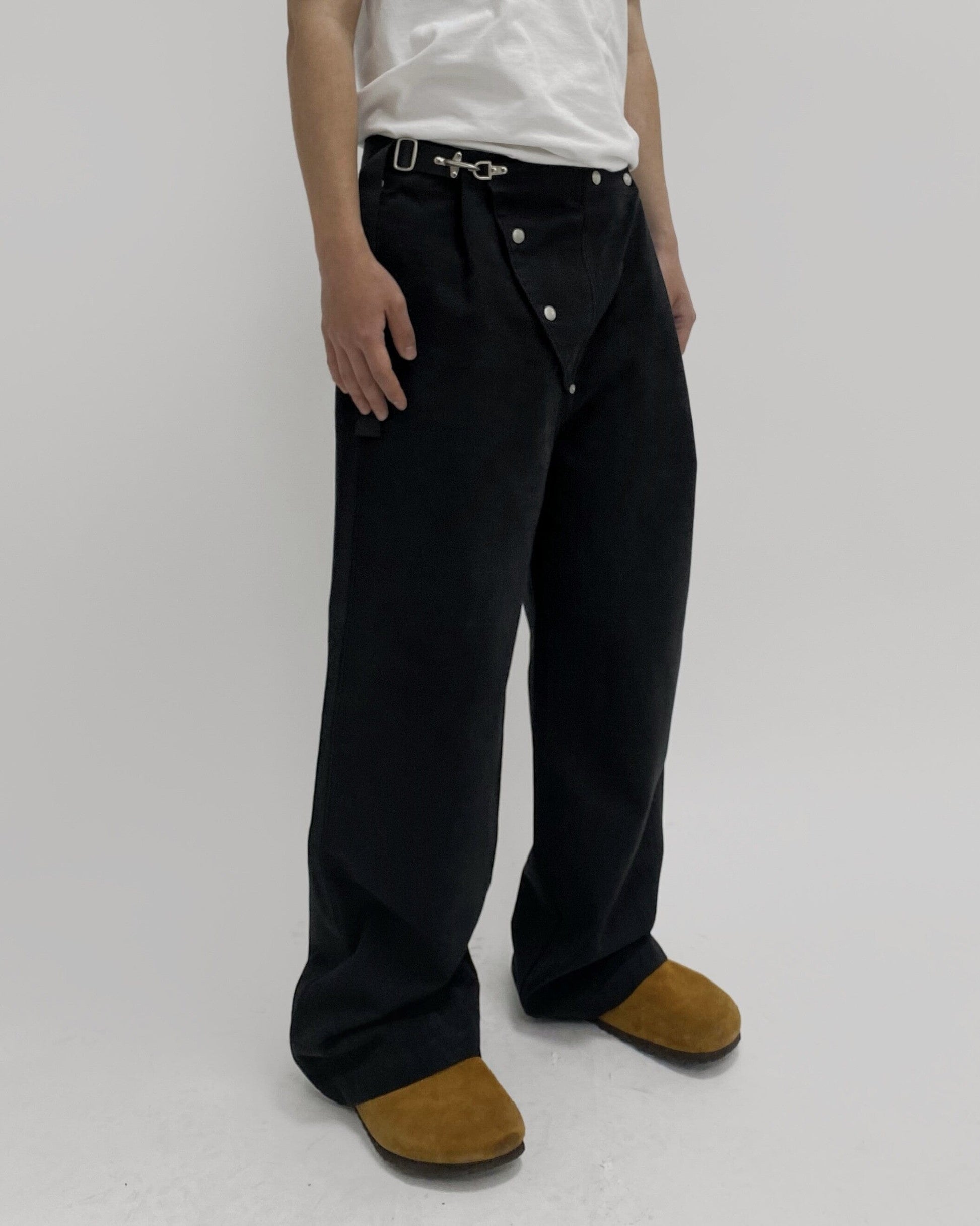ADJUSTABLE FIREFIGHTER PANTS BLACK-EGNARTS-APOC STORE