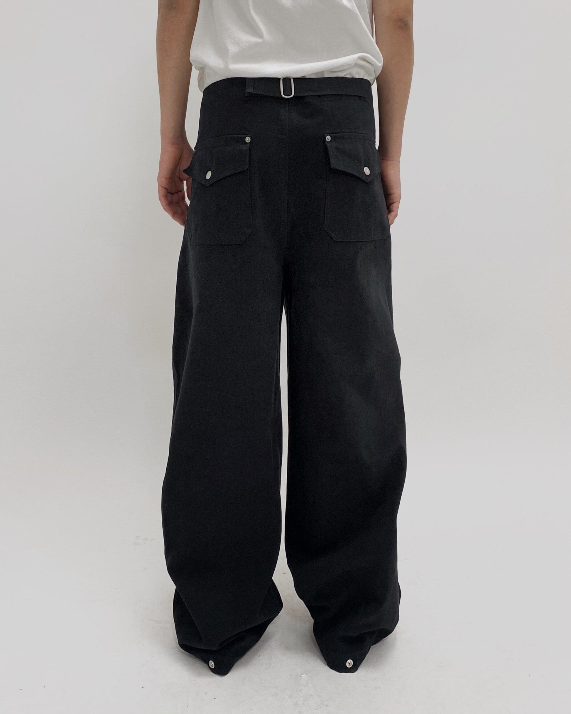 ADJUSTABLE FIREFIGHTER PANTS BLACK-EGNARTS-APOC STORE
