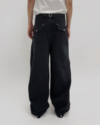 ADJUSTABLE FIREFIGHTER PANTS BLACK-EGNARTS-APOC STORE