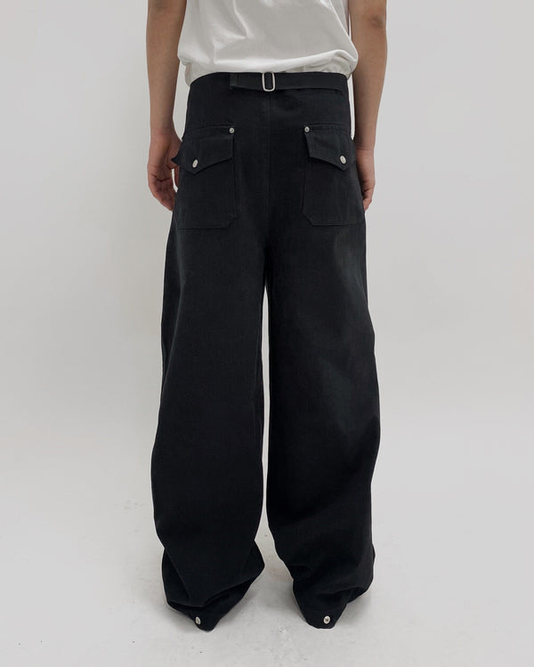 ADJUSTABLE FIREFIGHTER PANTS BLACK-EGNARTS-APOC STORE