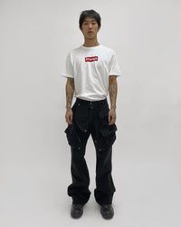 HIDDEN CARGO POCKET PANTS BLACK-EGNARTS-APOC STORE
