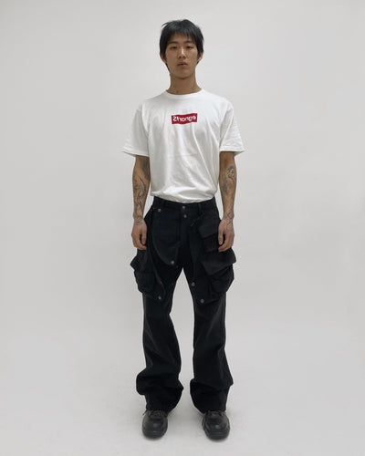HIDDEN CARGO POCKET PANTS BLACK-EGNARTS-APOC STORE