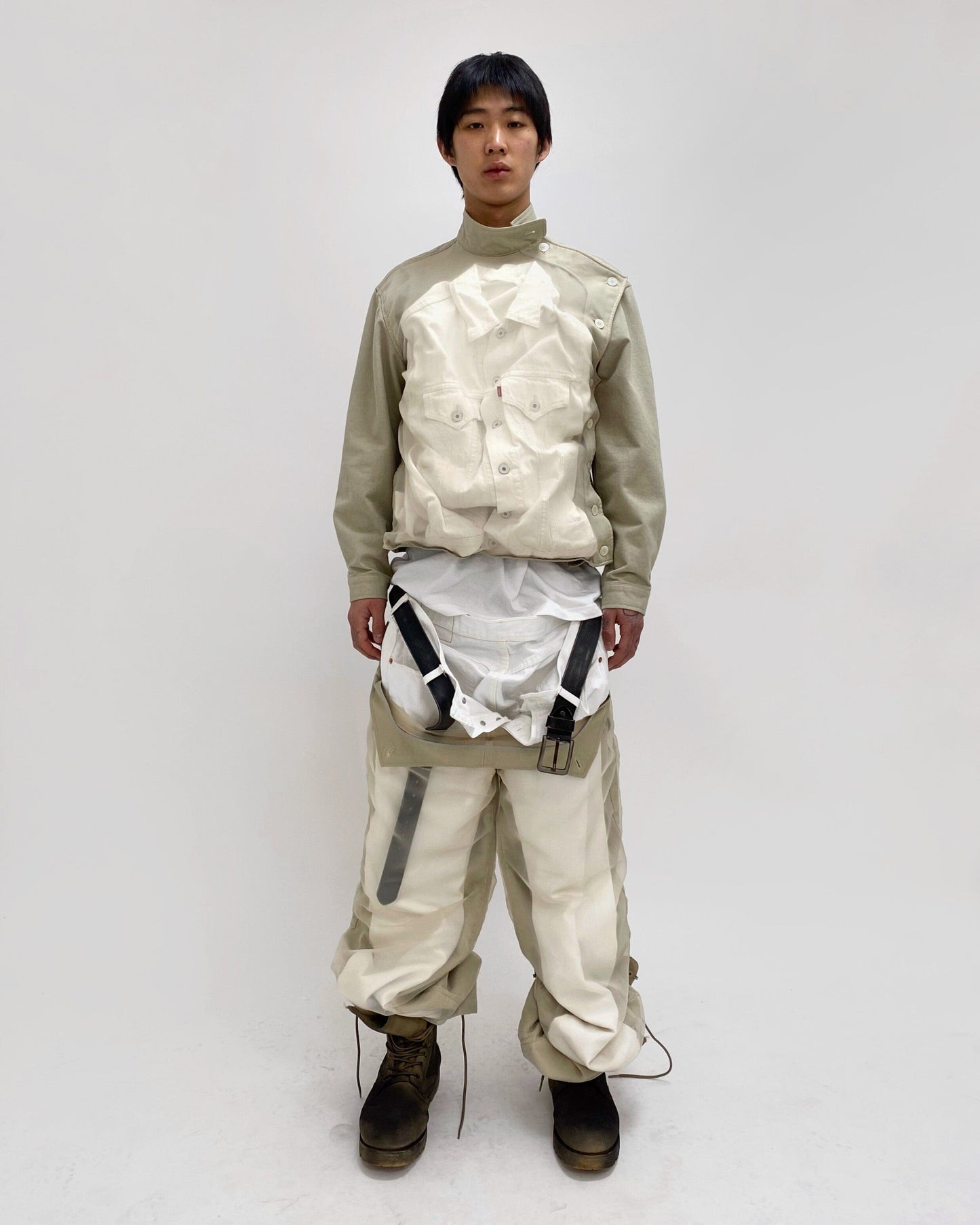 ORGANZA PANTS-EGNARTS-APOC STORE