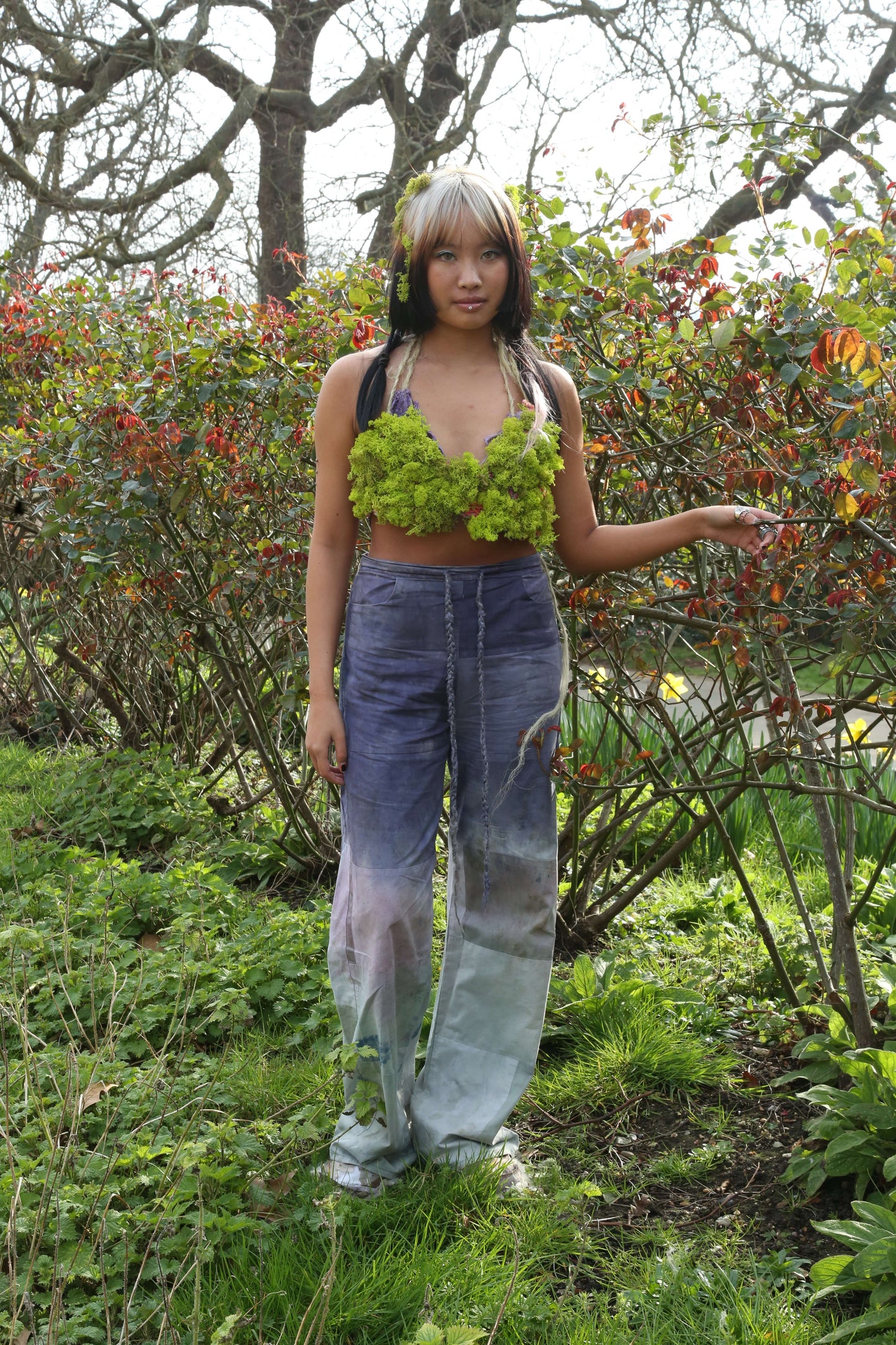 shaggy ink trouser-EIRINN HAYHOW-APOC STORE