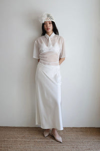 Half Sleeve Necktie Shirt - Air-Julye Han-APOC STORE