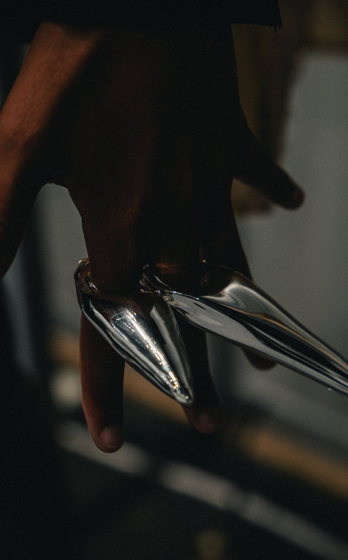 Silver Thorn Ring-Agustina Ros-APOC STORE