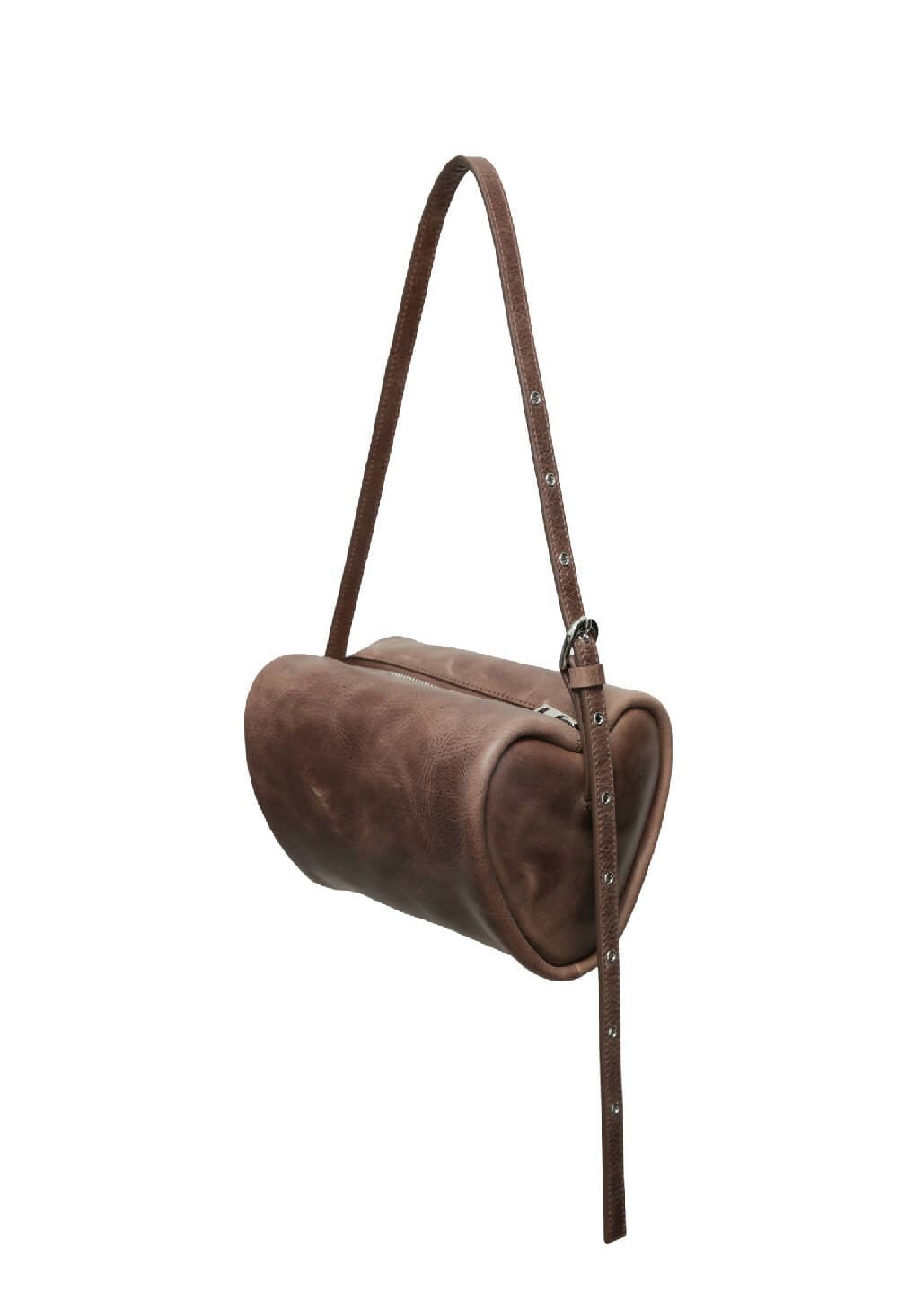 Eyelet Heart Bag Vintage Brown-EECHAEROI-APOC STORE