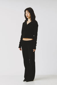 LALALA TERRY HOOD ZIP-UP-Lalameemee-APOC STORE