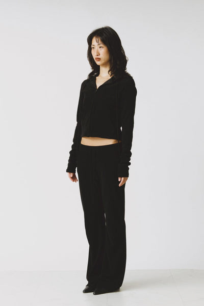 LALALA TERRY HOOD ZIP-UP-Lalameemee-APOC STORE