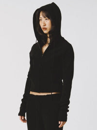 LALALA TERRY HOOD ZIP-UP-Lalameemee-APOC STORE