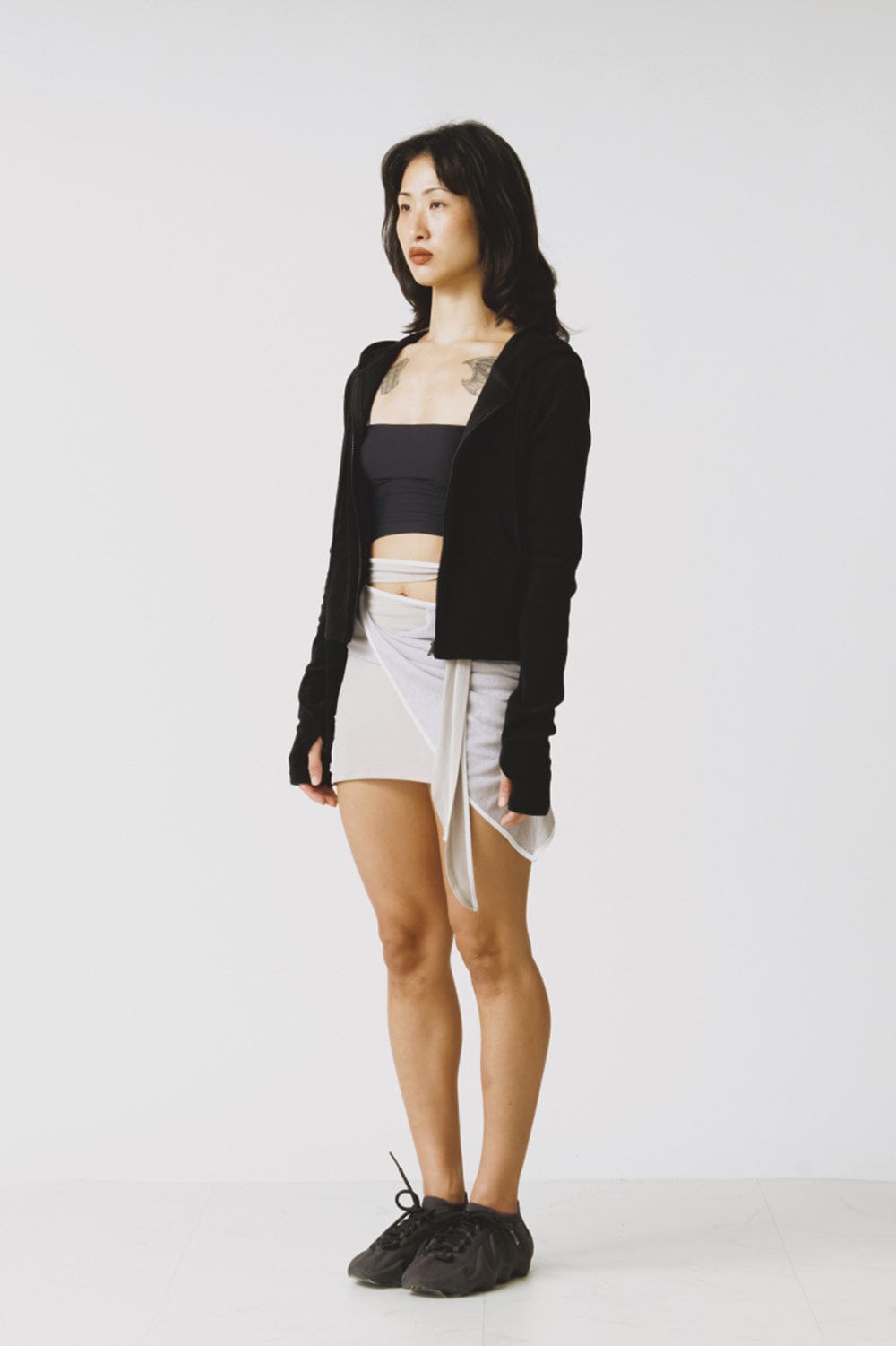 LALALA TERRY HOOD ZIP-UP-Lalameemee-APOC STORE