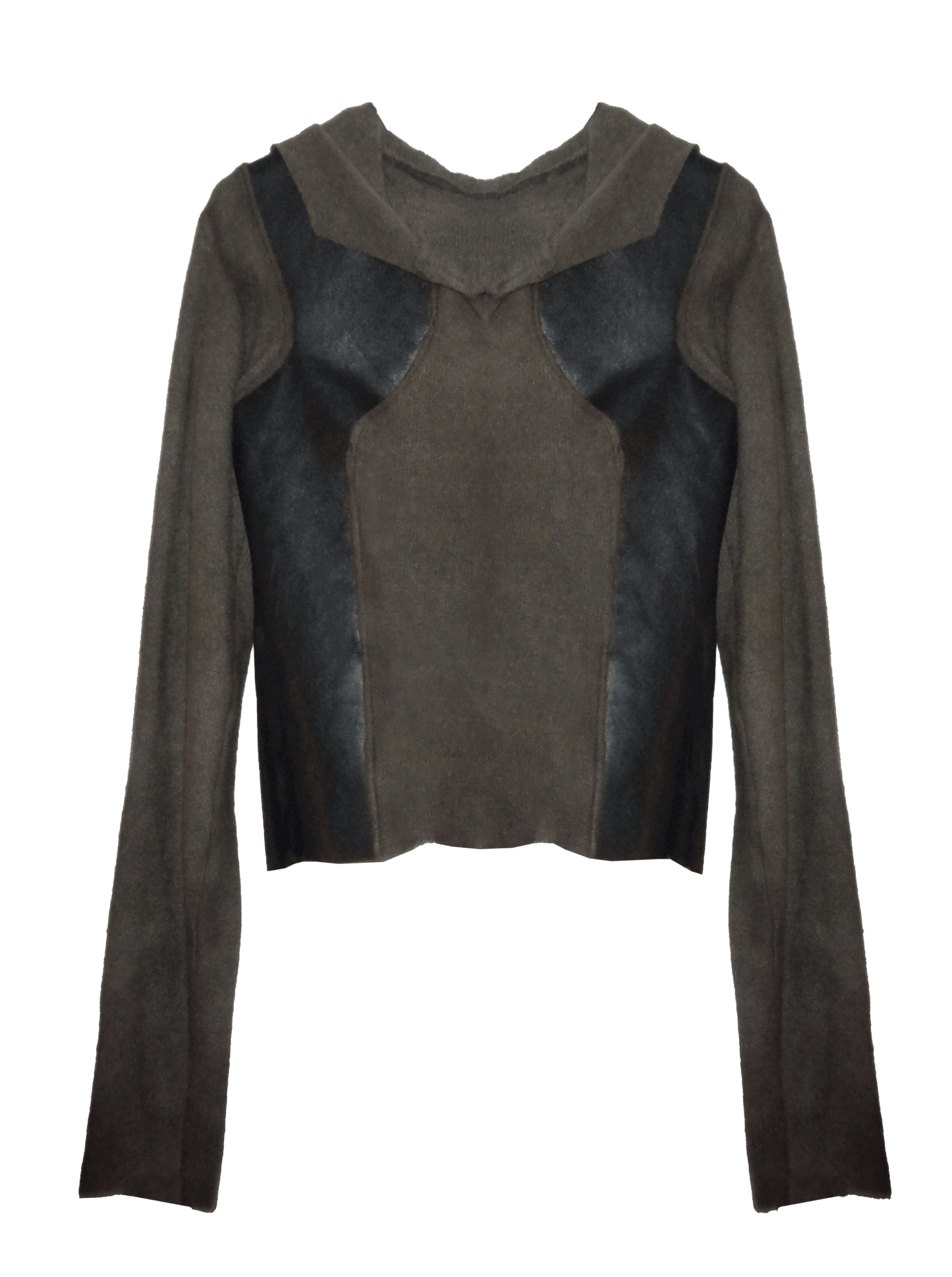 Wool Leather Longsleeve-Jules Bramley-APOC STORE