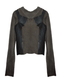 Wool Leather Longsleeve-Jules Bramley-APOC STORE