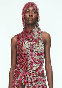 Fita Red + Pink Long Top-JALACONDA-APOC STORE