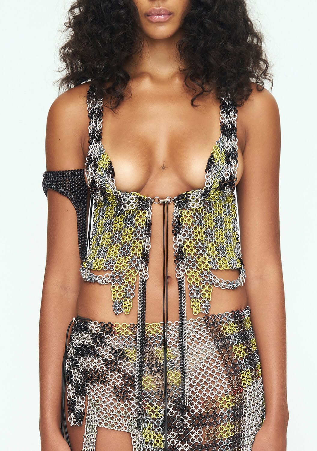 Checkered Blue + Lime Vest-JALACONDA-APOC STORE