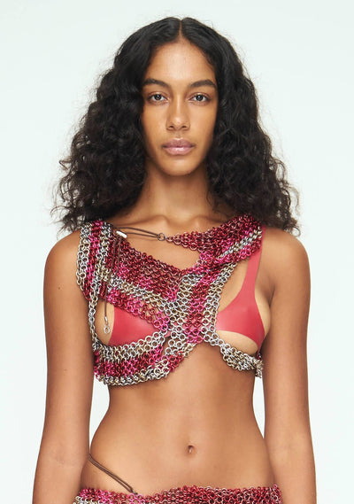 Fita Red + Pink Mini Top-JALACONDA-APOC STORE