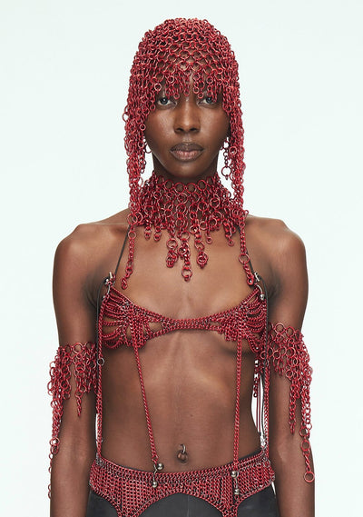 RED CHAINS Top-JALACONDA-APOC STORE