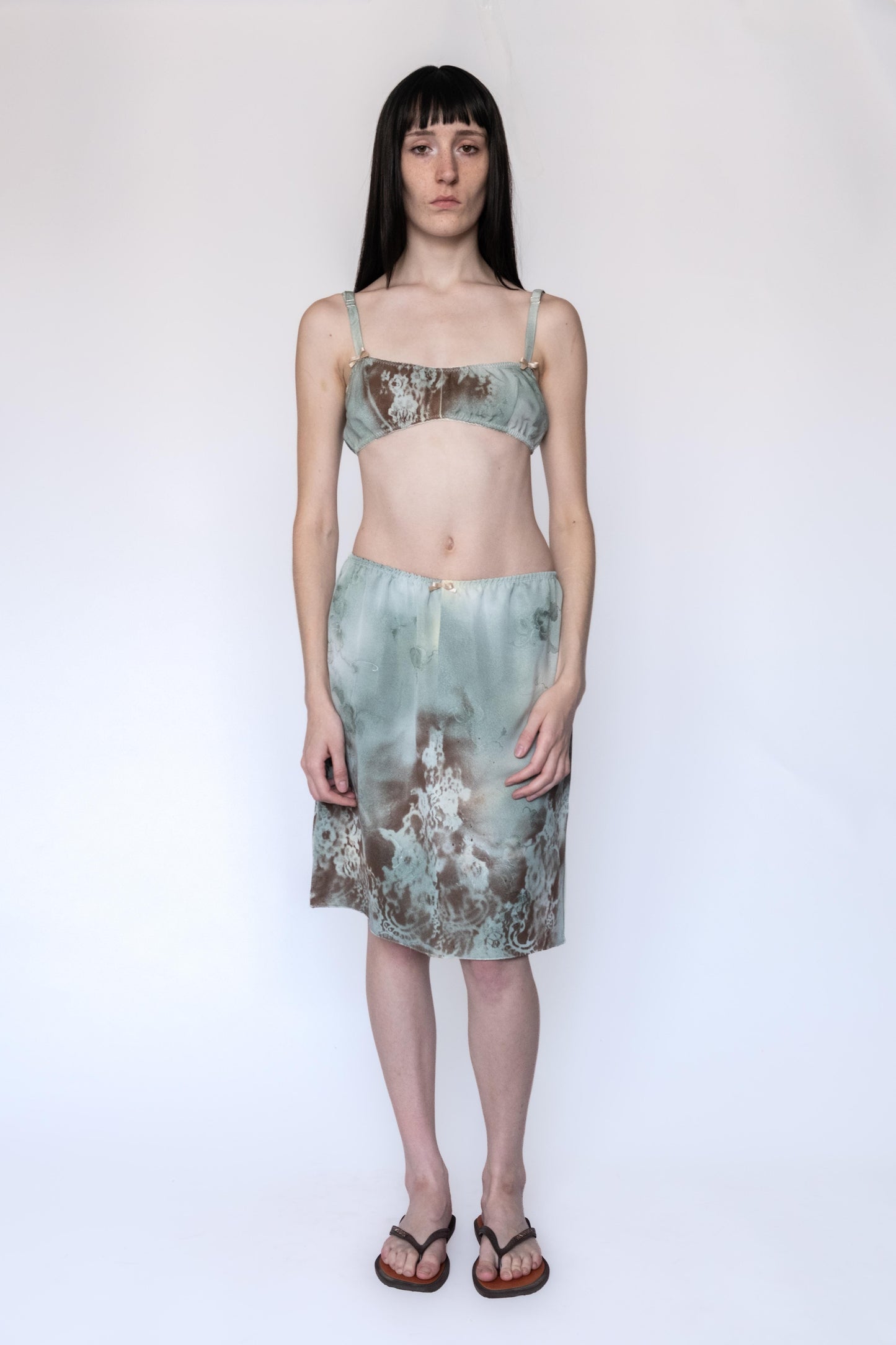 THE NEGLIGE PISCTACHIO - BRA-Kenza Iatrides-APOC STORE