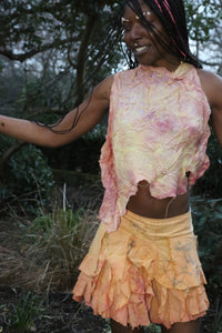 Marigold Swamp Skirt-EIRINN HAYHOW-APOC STORE