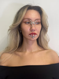 Metallic Lip cuff-WHYNOEN-APOC STORE