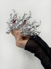 Metallic Nail ring-WHYNOEN-APOC STORE