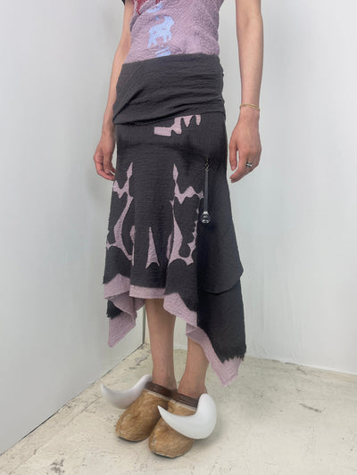 mirroring gaze skirt-Eirocori-APOC STORE