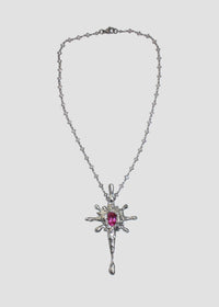 Pink Moebius Necklace-Emma Pryde-APOC STORE