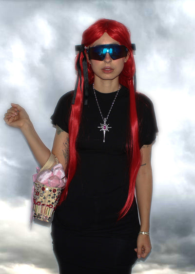 Pink Moebius Necklace-Emma Pryde-APOC STORE